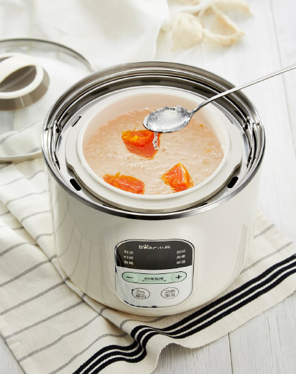 电炖锅不锈钢隔水燕窝炖盅1.2l全自动煲辅食锅电炖锅