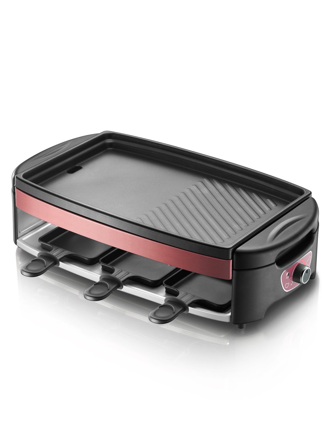 小熊dkl-d15a1电烤炉家用大容量韩式电烤盘烤肉锅铁板烧烤多功能鱼盘