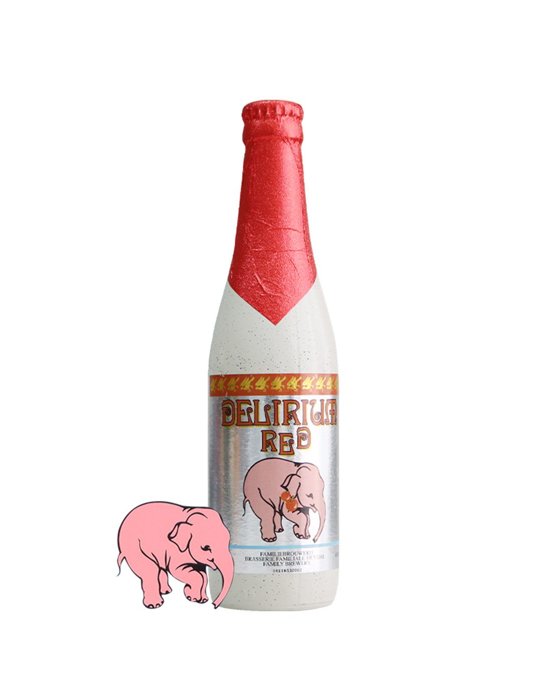 比利时进口啤酒粉象给劲樱桃精酿330ml*6