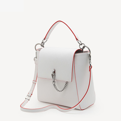pedropedro 女士时尚链条挂钩锁扣单肩包pw2-55210002-white_唯品会