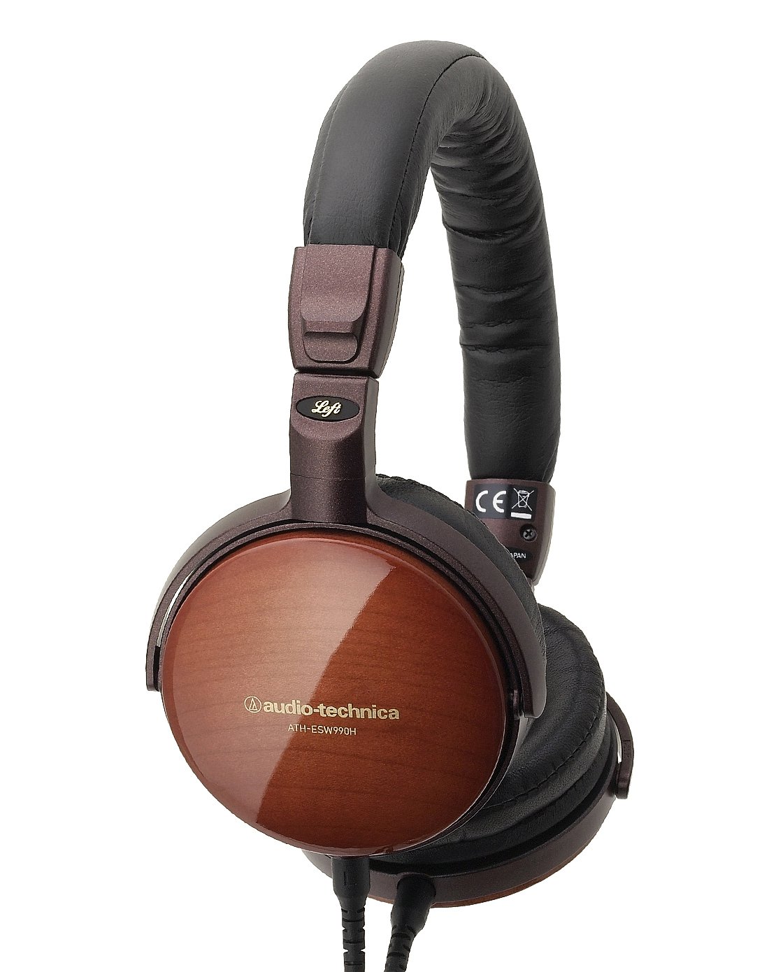 铁三角ath-esw990h梧桐木头戴耳机