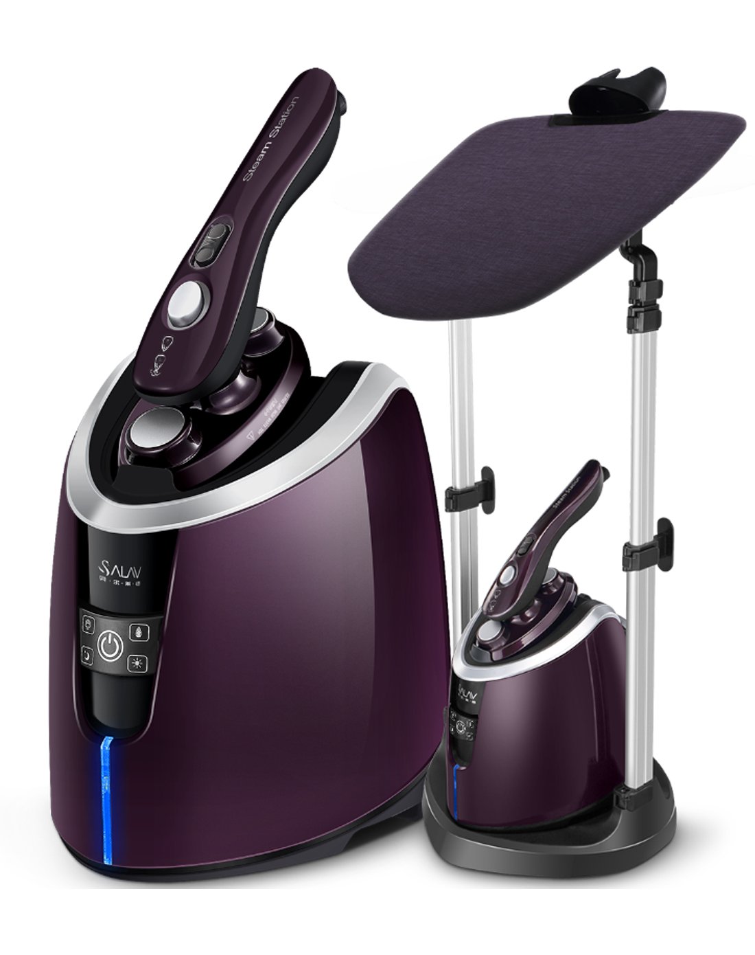 贝尔莱德220紫增压蒸汽熨烫机家用电熨斗手持烫衣板蒸汽挂烫机