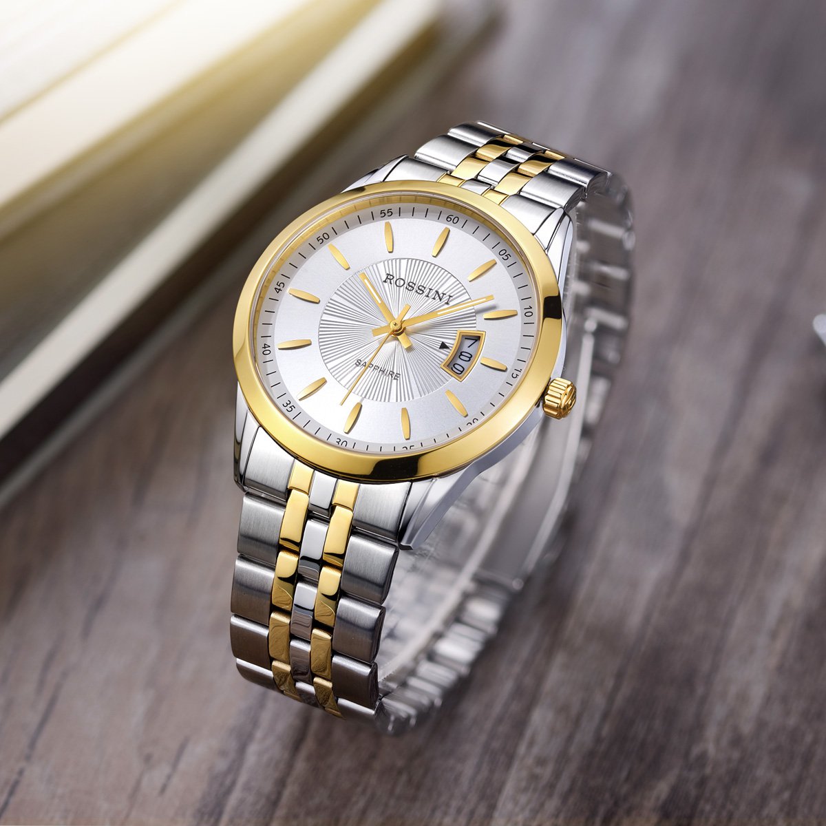 罗西尼 【畅销款】进口石英机芯手表送丈夫送父亲男表514631