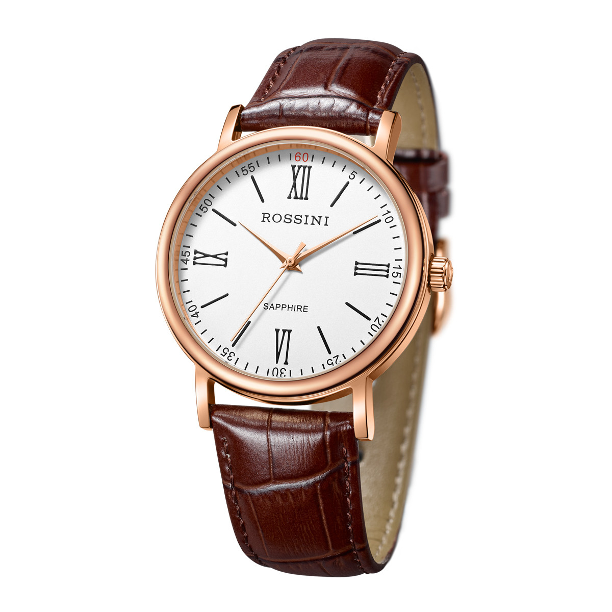 罗西尼【专柜同款】时尚百搭男表休闲手表防水男士石英66456645g01c