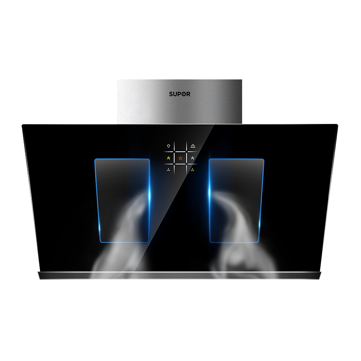 苏泊尔|j717 热销爆款双翼分吸抽油烟机一键自动干洗