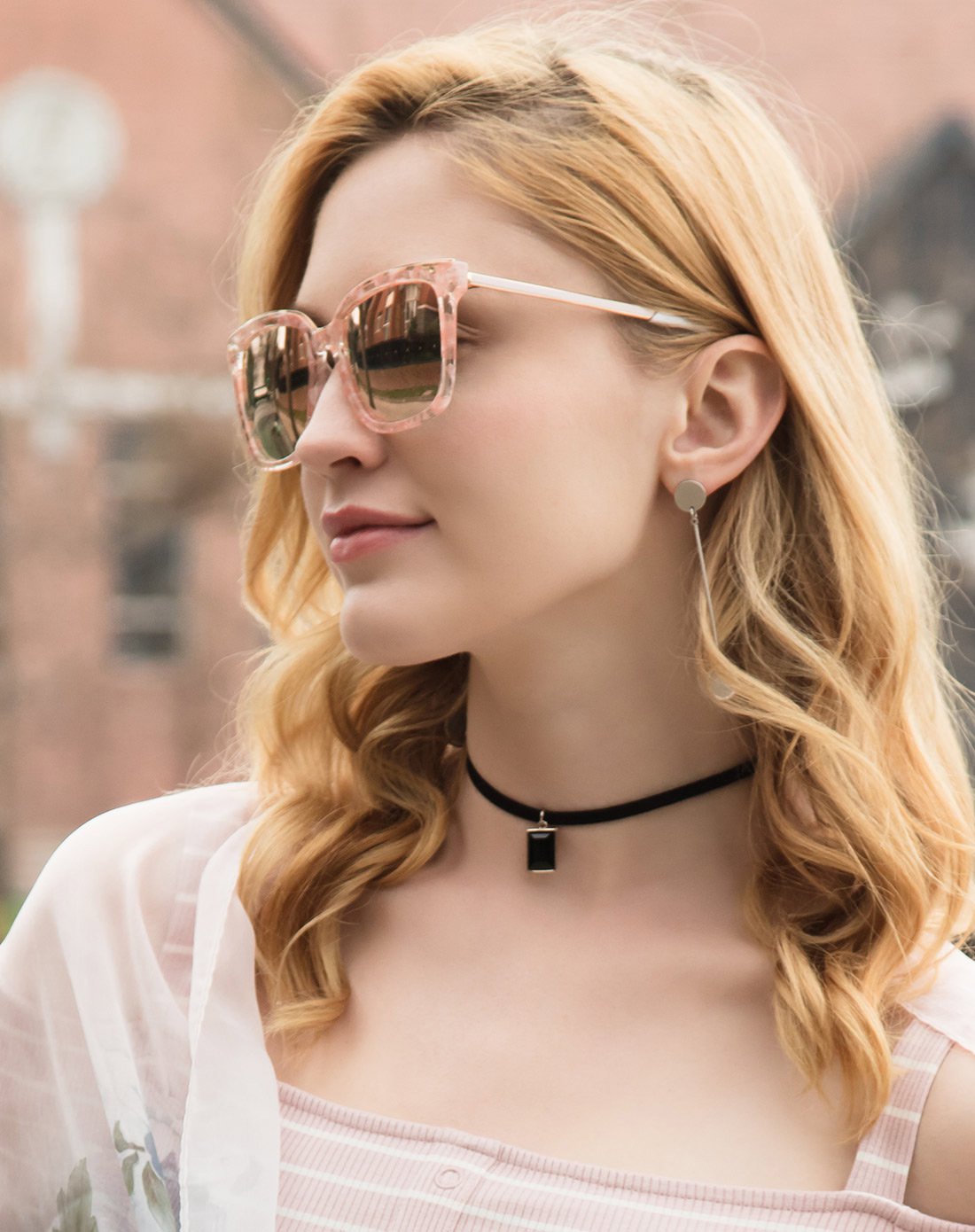 沃玛高清欧美简约偏光太阳镜