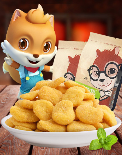 (4件起售)三只松鼠_蟹香蚕豆205g