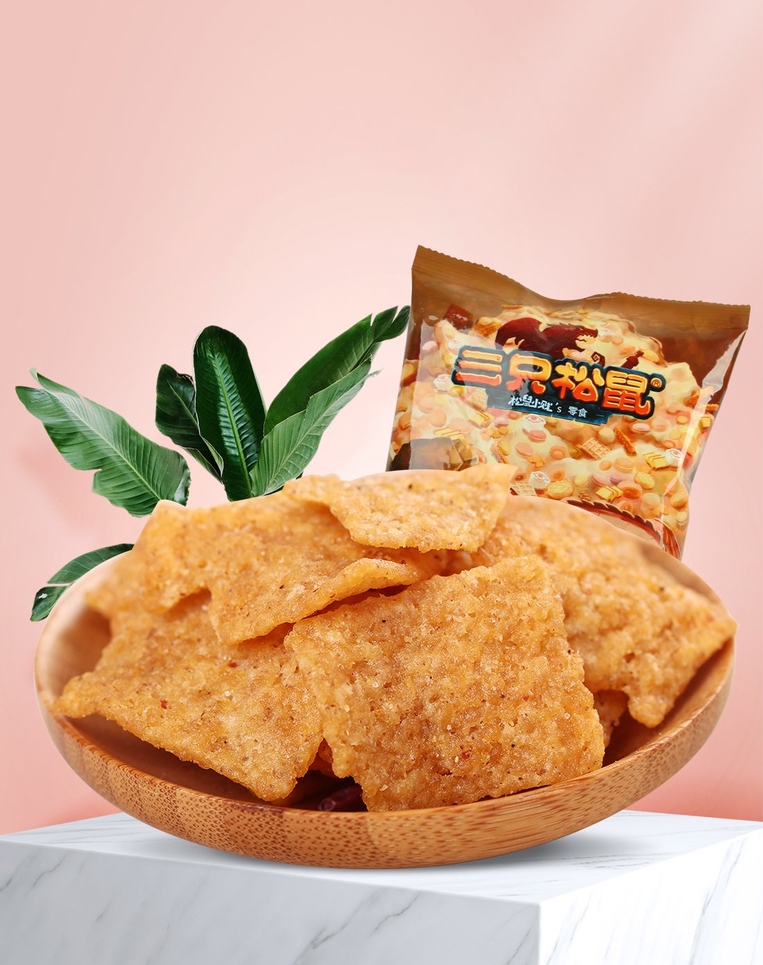 三只松鼠坚果零食专场小米锅巴60g6956511901722_唯品会
