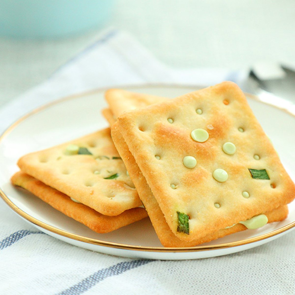 【牛轧饼干160g】休闲零食早餐糕点牛扎饼原味