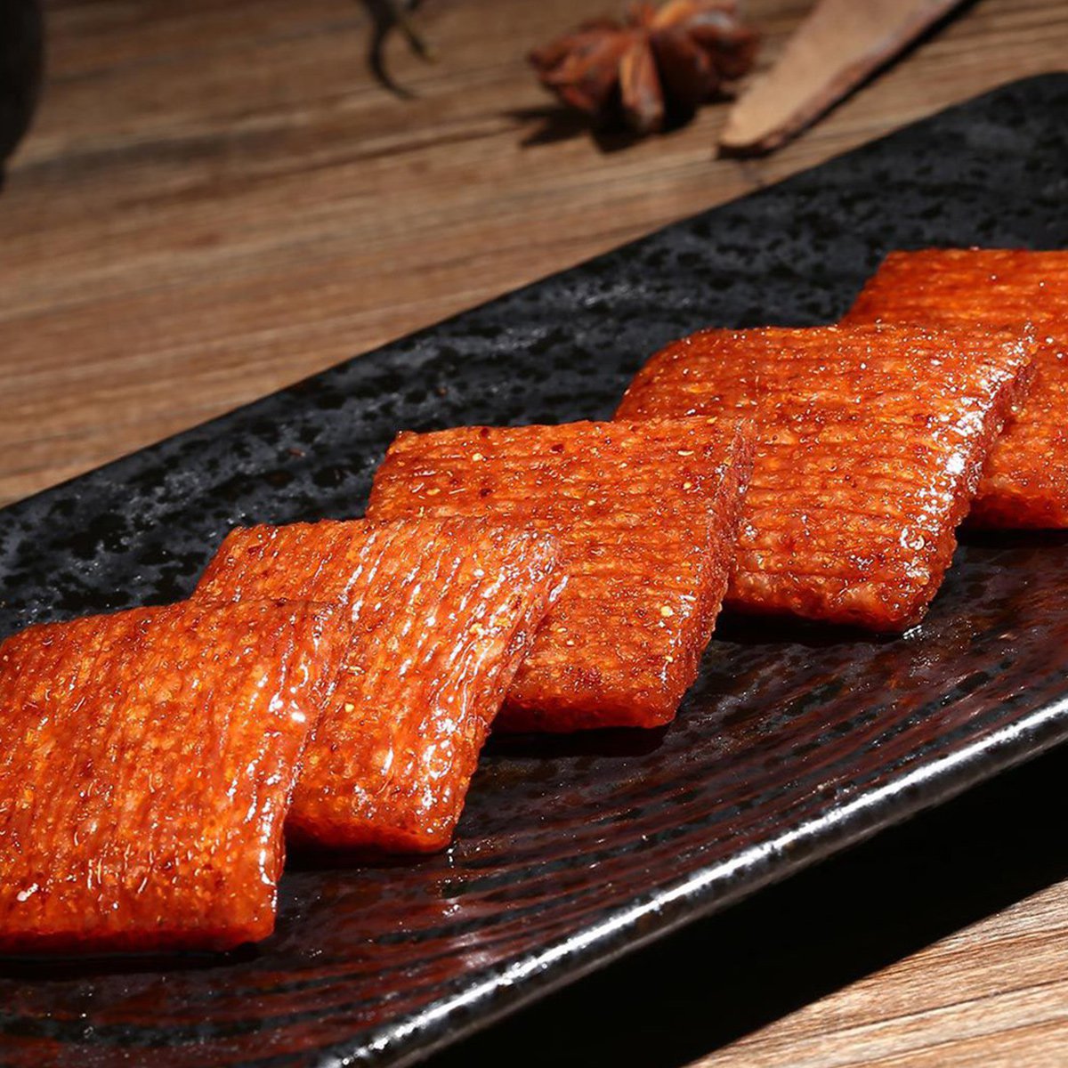 【约辣辣条200g】大辣片大刀肉麻辣味零食素食儿时小吃