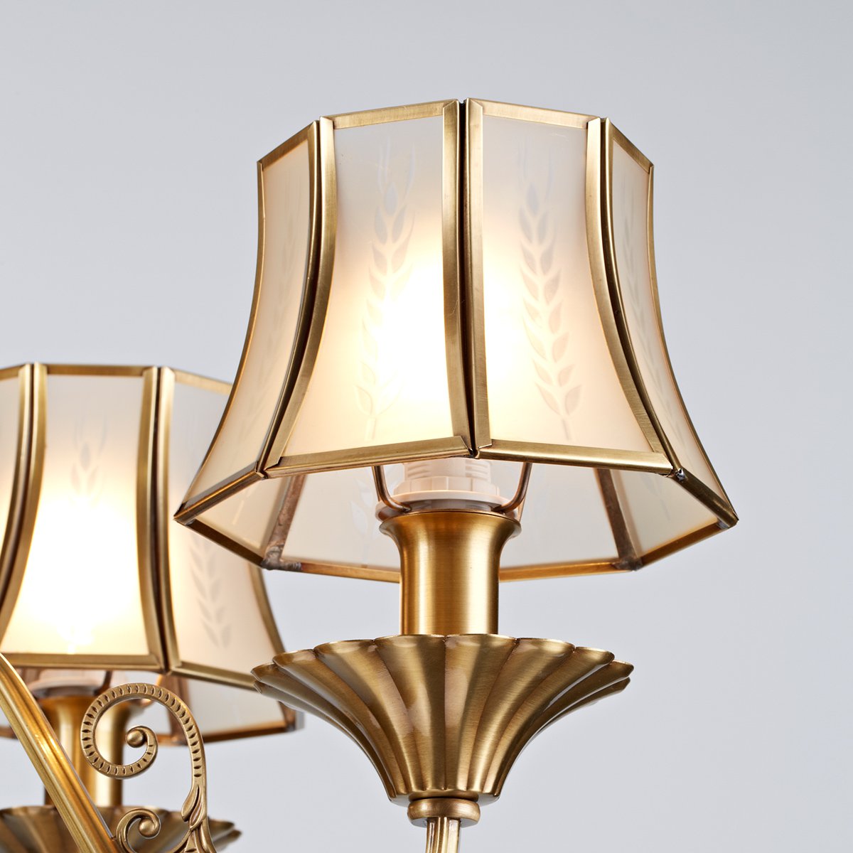 欧普照明欧式客厅吊灯全铜饭厅餐厅卧室吊灯创意复古个性灯饰