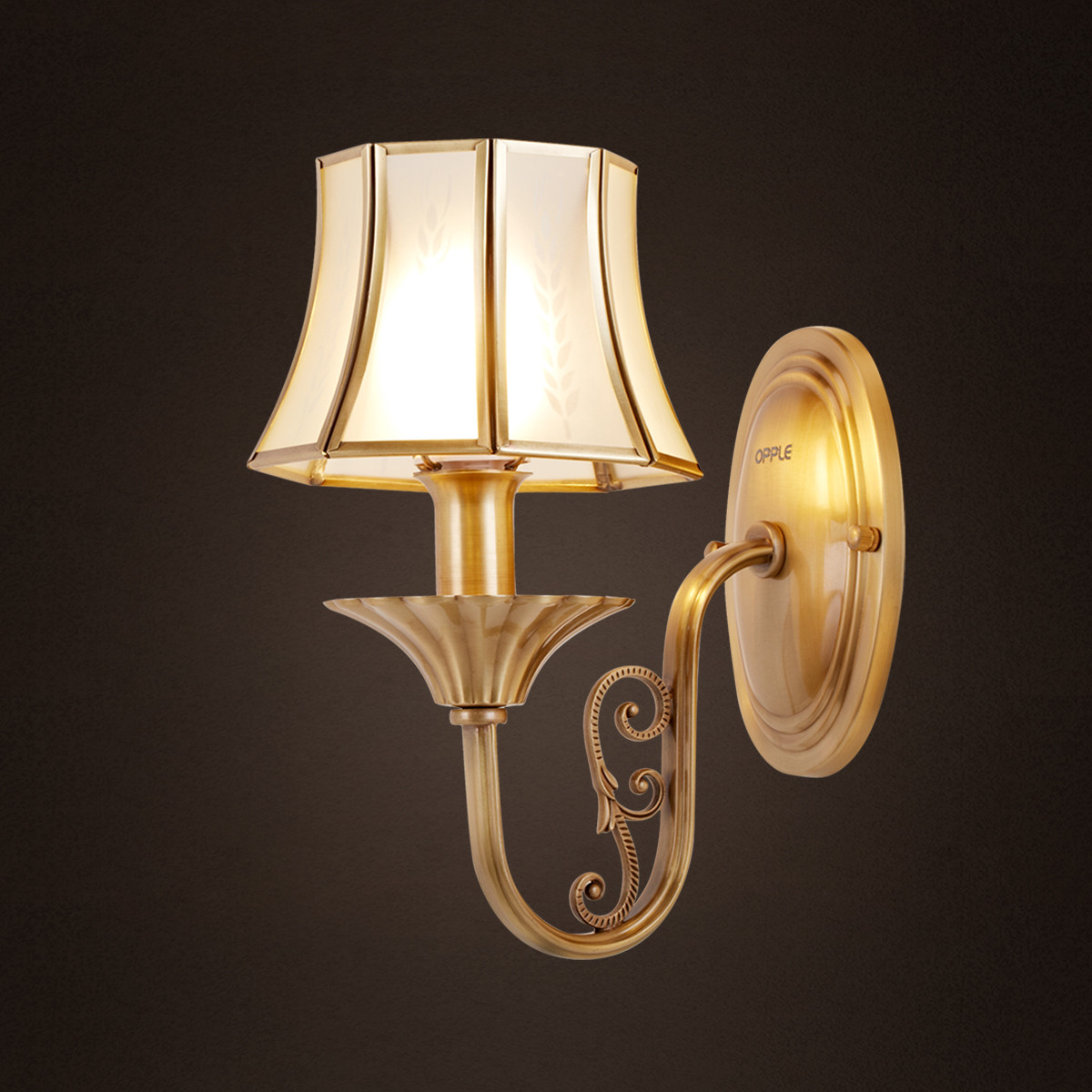 欧普照明欧式奢华墙壁灯客厅过道卧室床头灯具楼梯阳台户壁灯