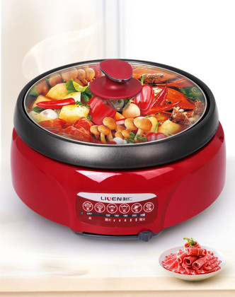 利仁hgf4283分体多功能电多功能电火锅电煮锅