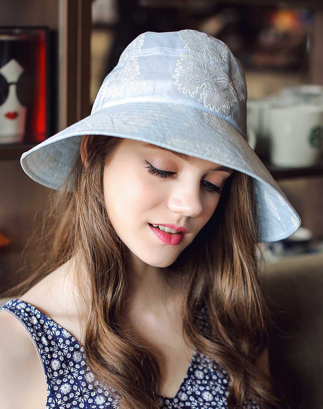 新品中檐帽子女士百搭休闲大帽檐防晒遮阳布帽
