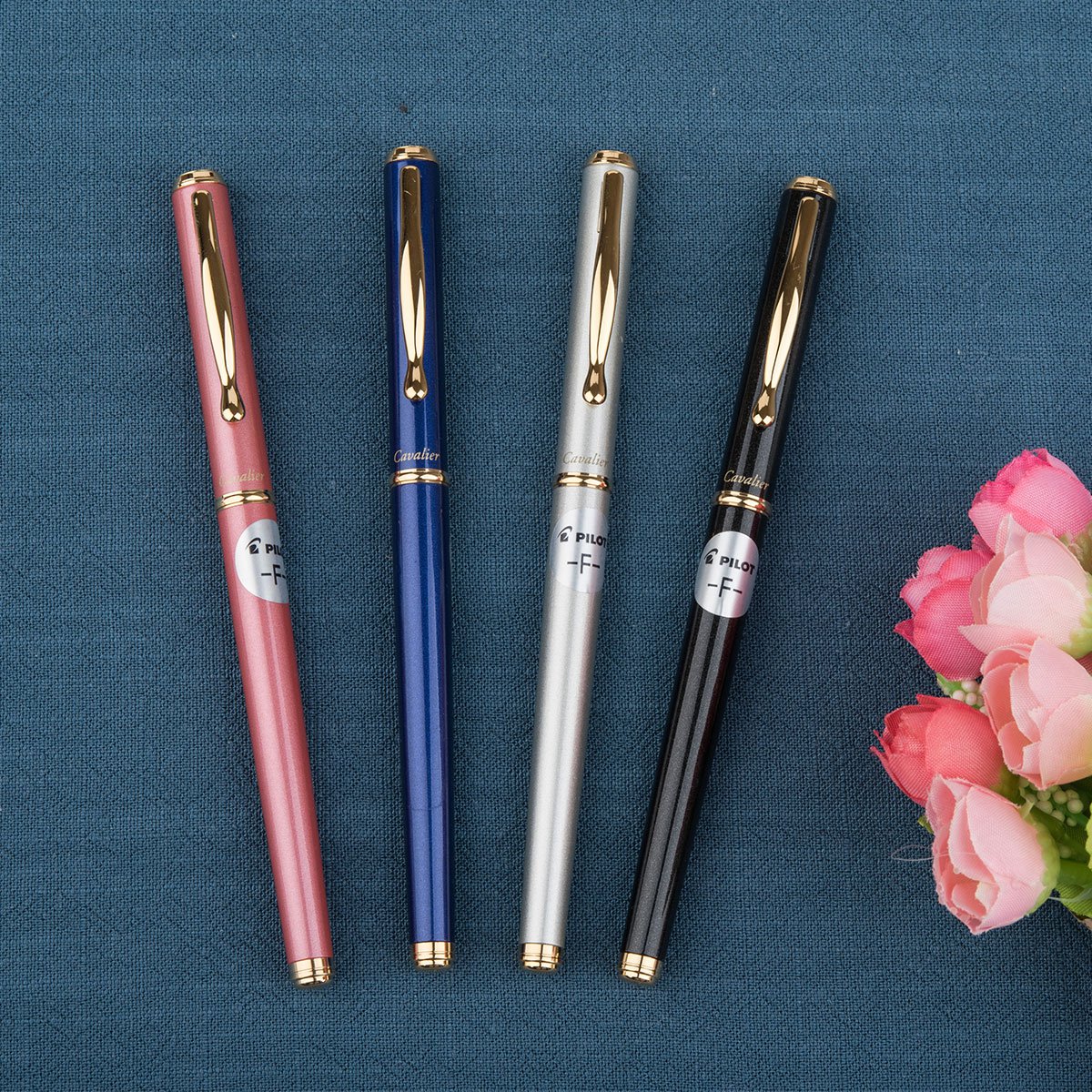 pilot百乐 卡佛里亚自来水笔f咀 黑