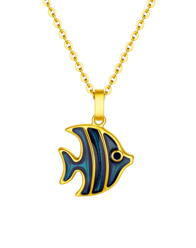goldstyle小丑鱼黄金吊坠定价
