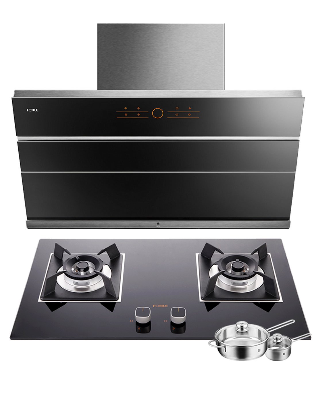 方太高端侧吸风魔方配一级能效灶jq01ts hc26be