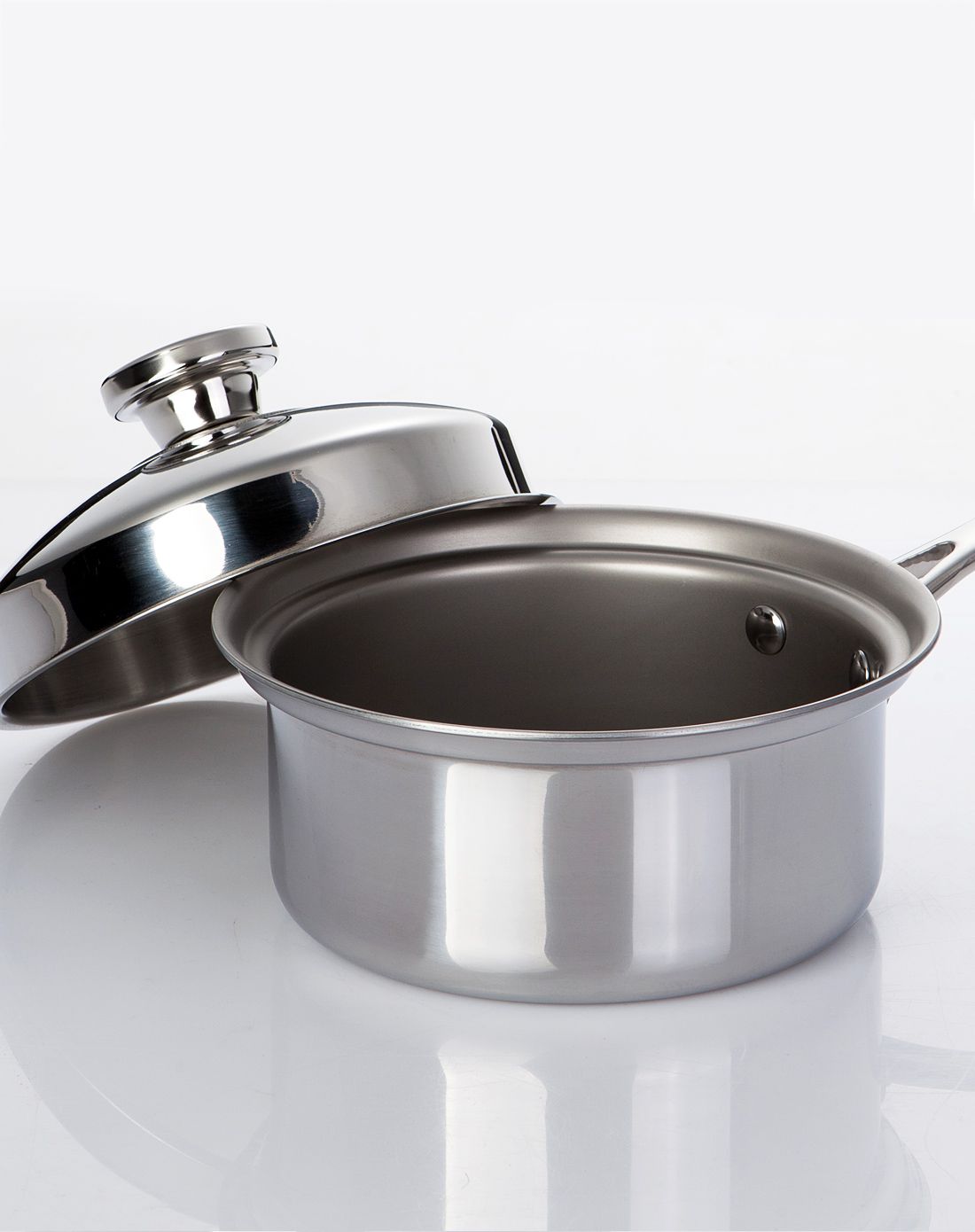 欧派经典医用不锈钢三层钢健康奶锅16cm