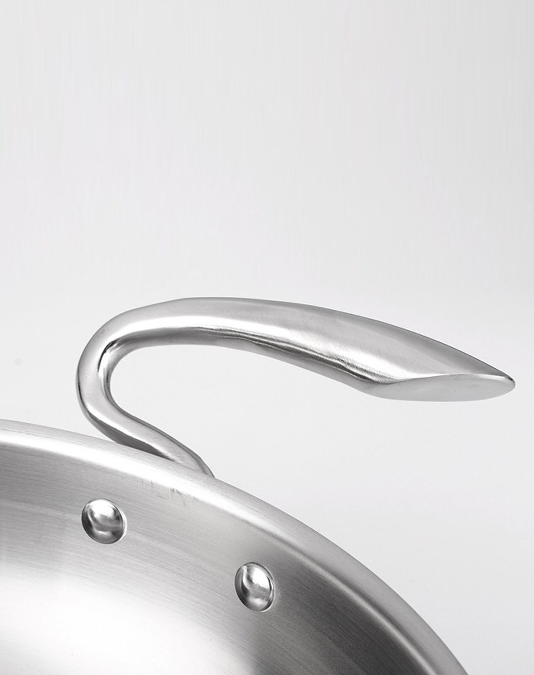 18/10医用五层钢冰槽内循环双耳不粘锅