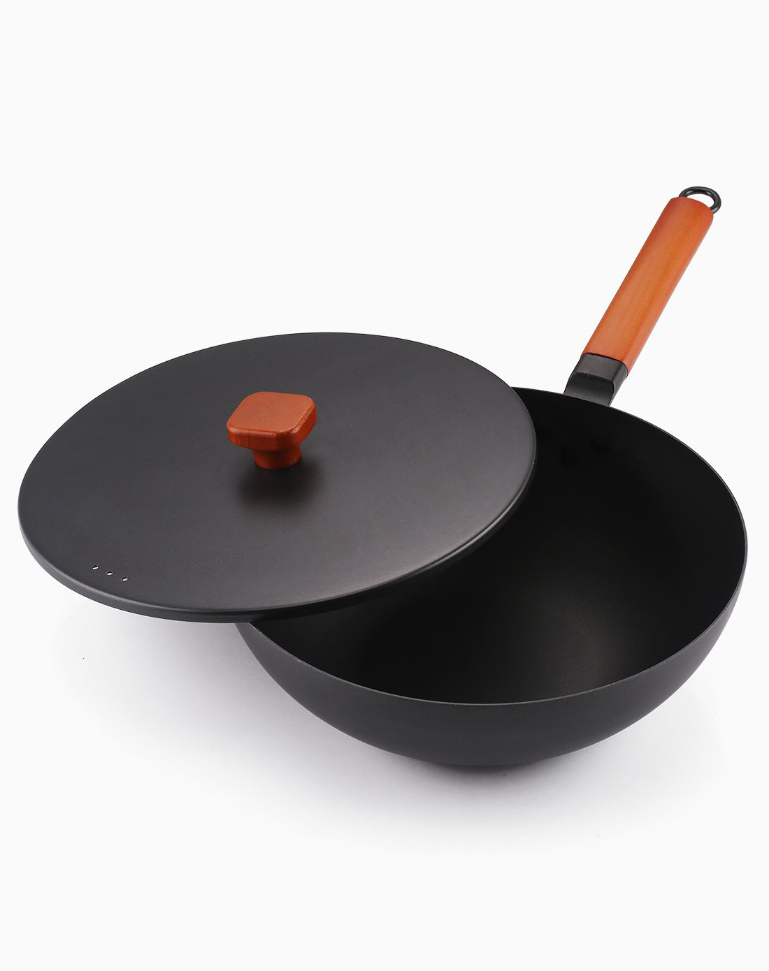 传统古法手工铸铁锅 厨房烹饪厨具锅具套装不粘锅炒锅汤锅平底锅煎盘