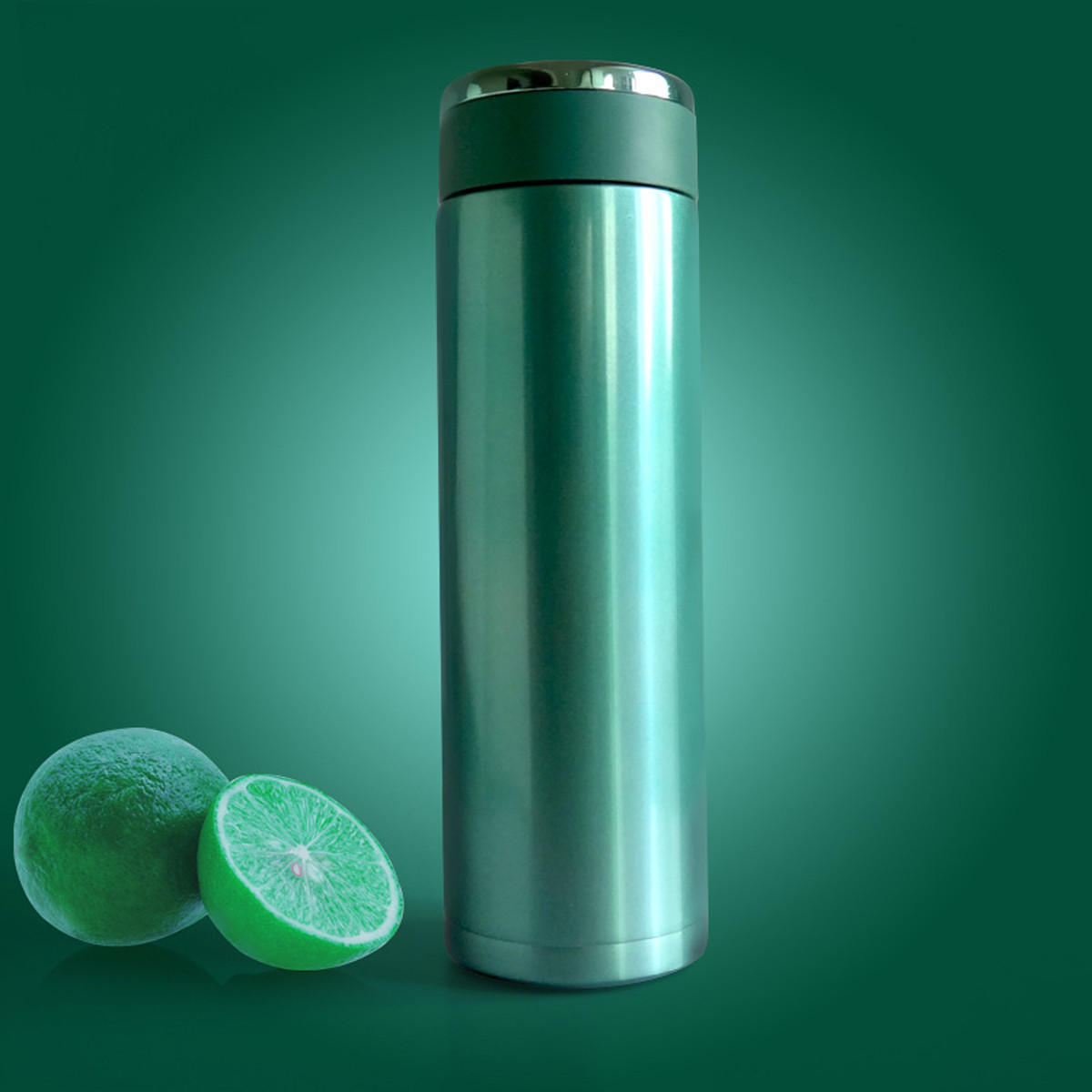 茶仓高档商务杯真空不锈钢保温杯男士女士泡茶杯子简约时尚水杯450ml