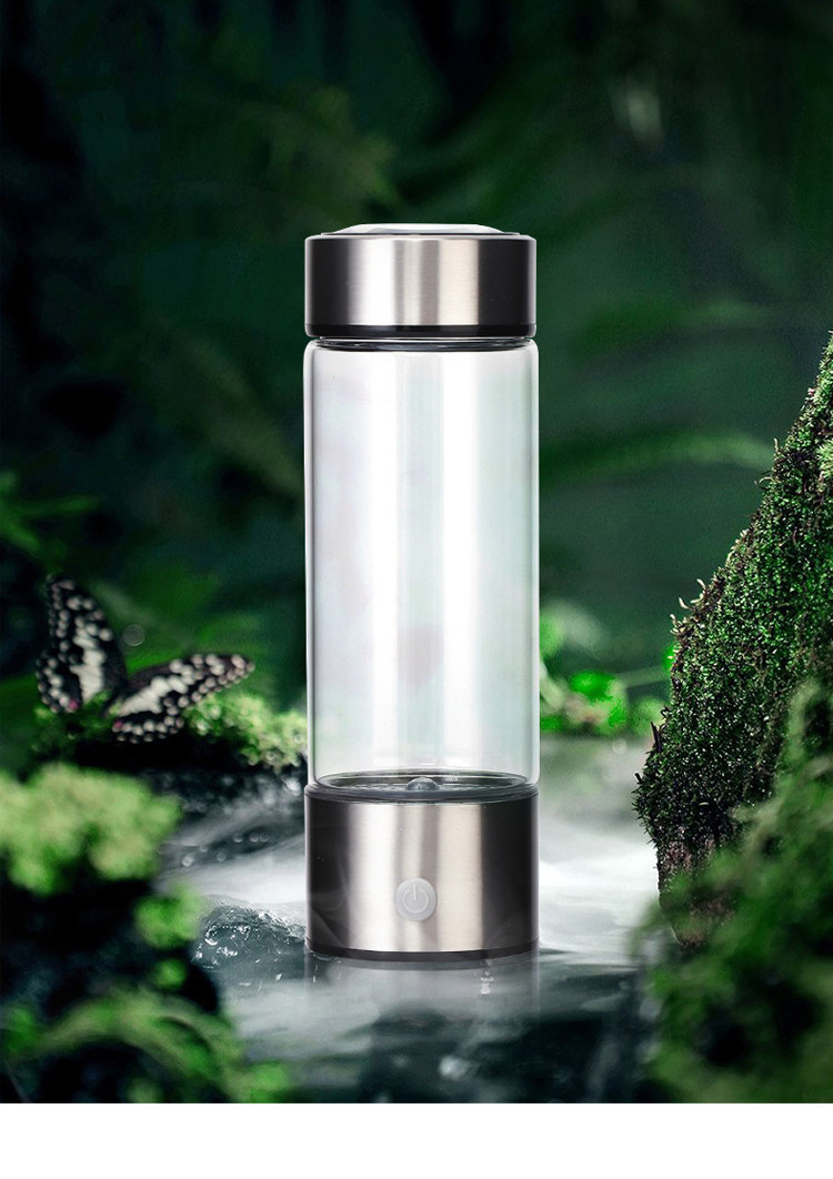 富氢水杯水素杯充电电解养生富氢杯女男儿童便携玻璃杯子茶杯水杯