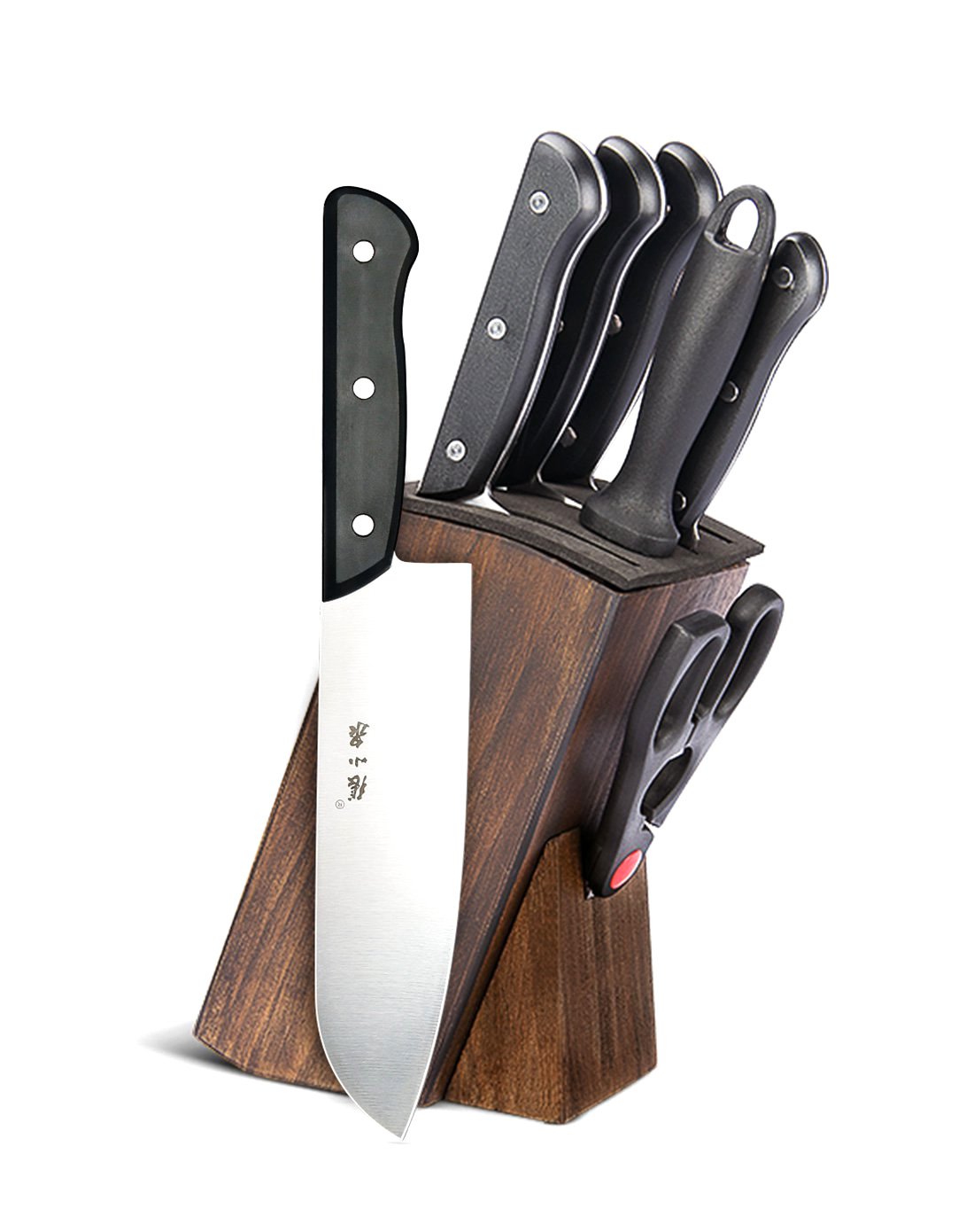 张小泉刀具套装 厨用刀具不锈钢菜刀 家用套装七件全套组合套装刀菜刀