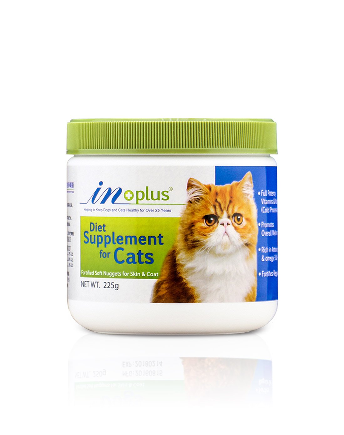 麦德氏 in-plus 猫用护毛超浓缩卵磷脂225g