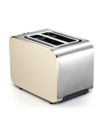 东菱 dl-8117c 面包机 多士炉 烤面包机 吐司机 不锈钢机身