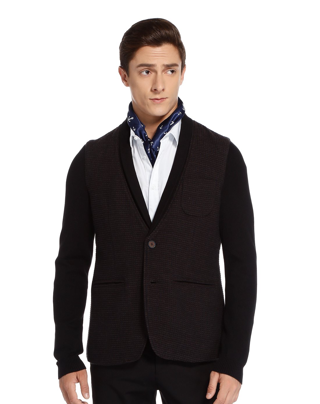 david mayer naman纯羊毛修身商务西装gbyw14-00068-500sc_唯品会