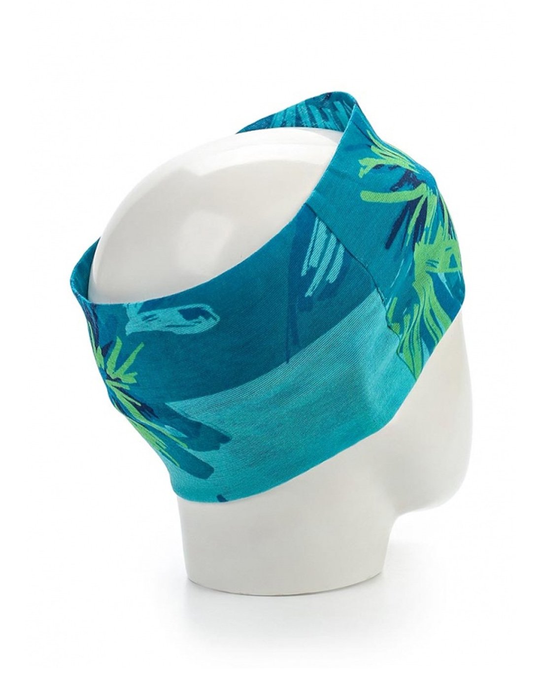 弹力设计 透气排汗男女款蓝色头带