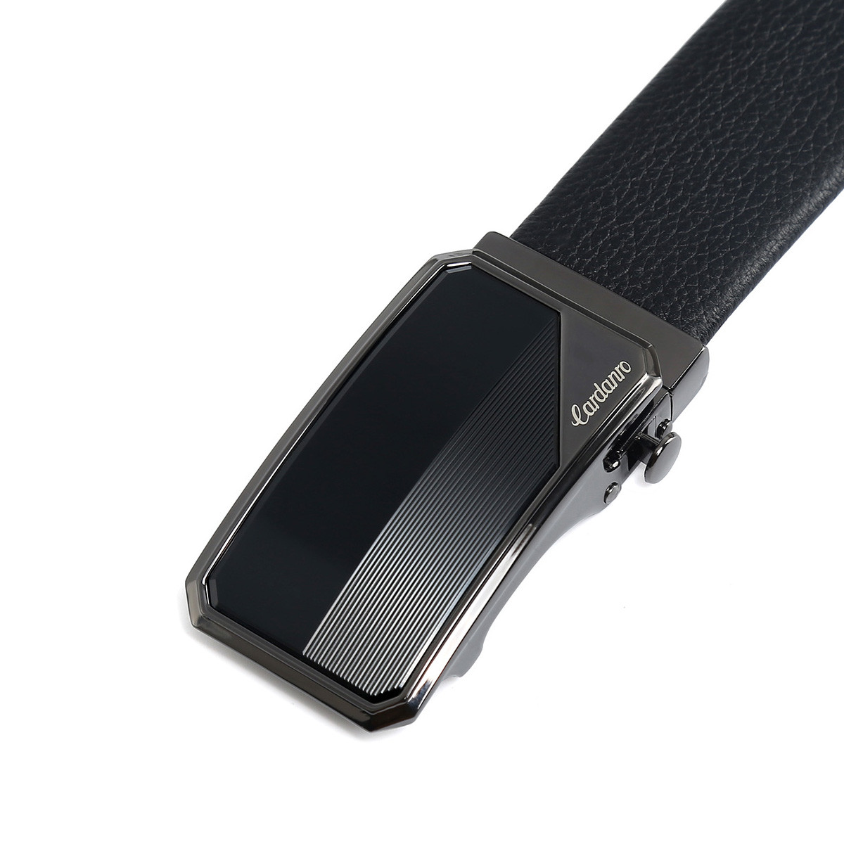 卡丹路cardanro 2018新款时尚百搭头层牛皮休闲商务腰带男士自动扣