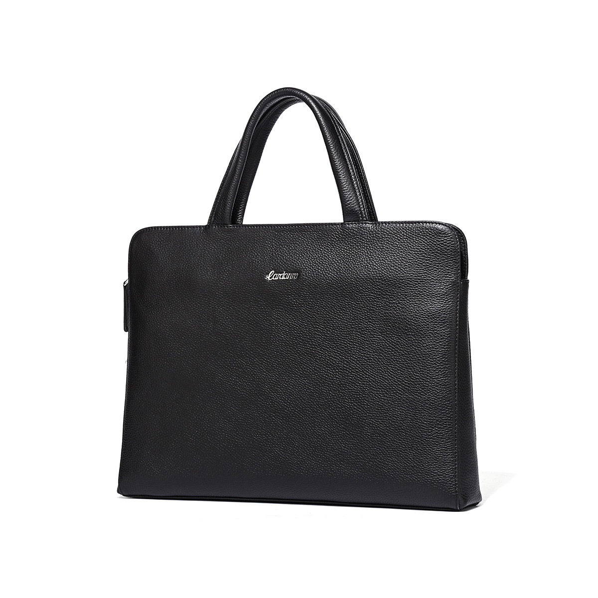 卡丹路【专柜同款】简约男士包包软皮商务包公文包公务文件手拎包男包