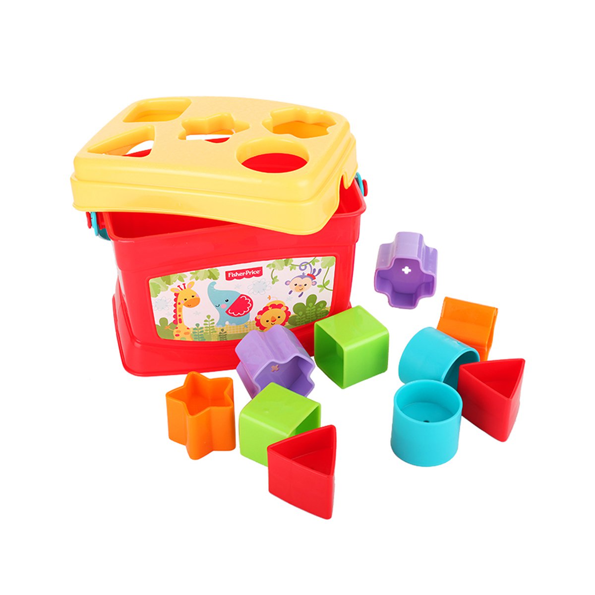 【形状认知系列】费雪形状配对益智启蒙积木盒婴幼儿玩具