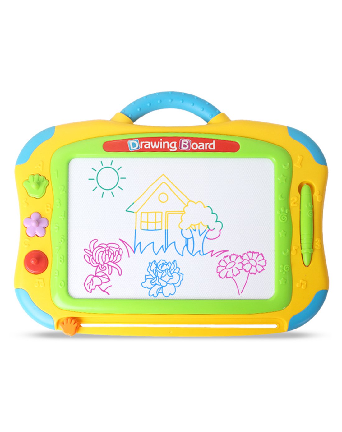 铭塔(ming ta)超大号磁性画板写字板 涂鸦板宝宝儿童益智玩具 彩色