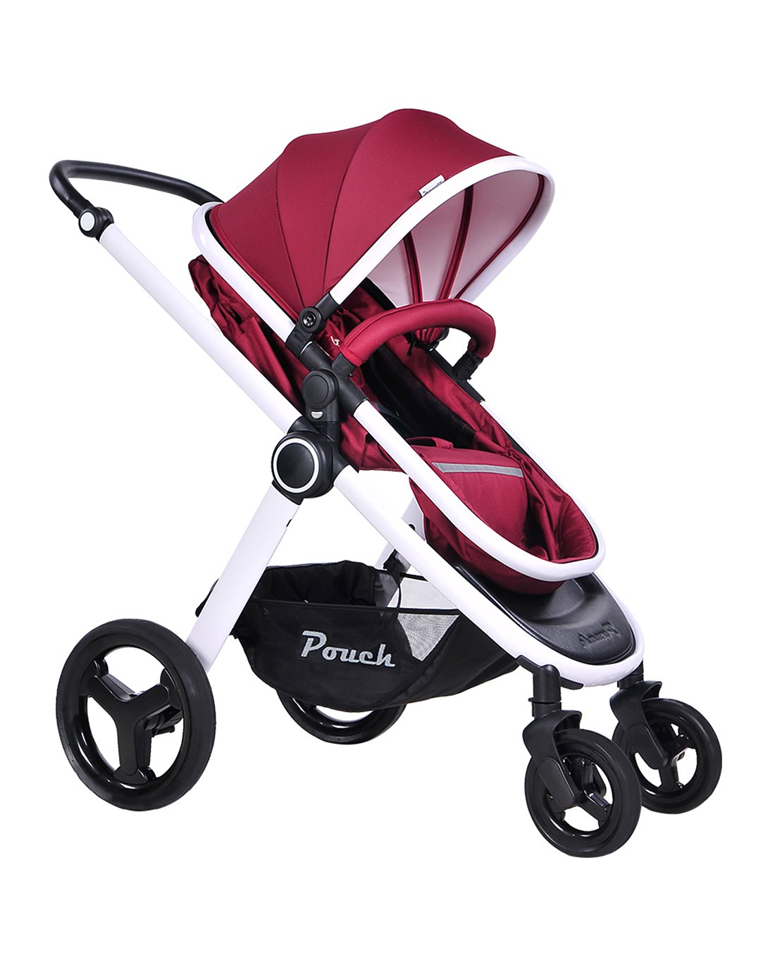 pouch一车多用减震舒适避震高景观婴儿推车p70 0~3岁
