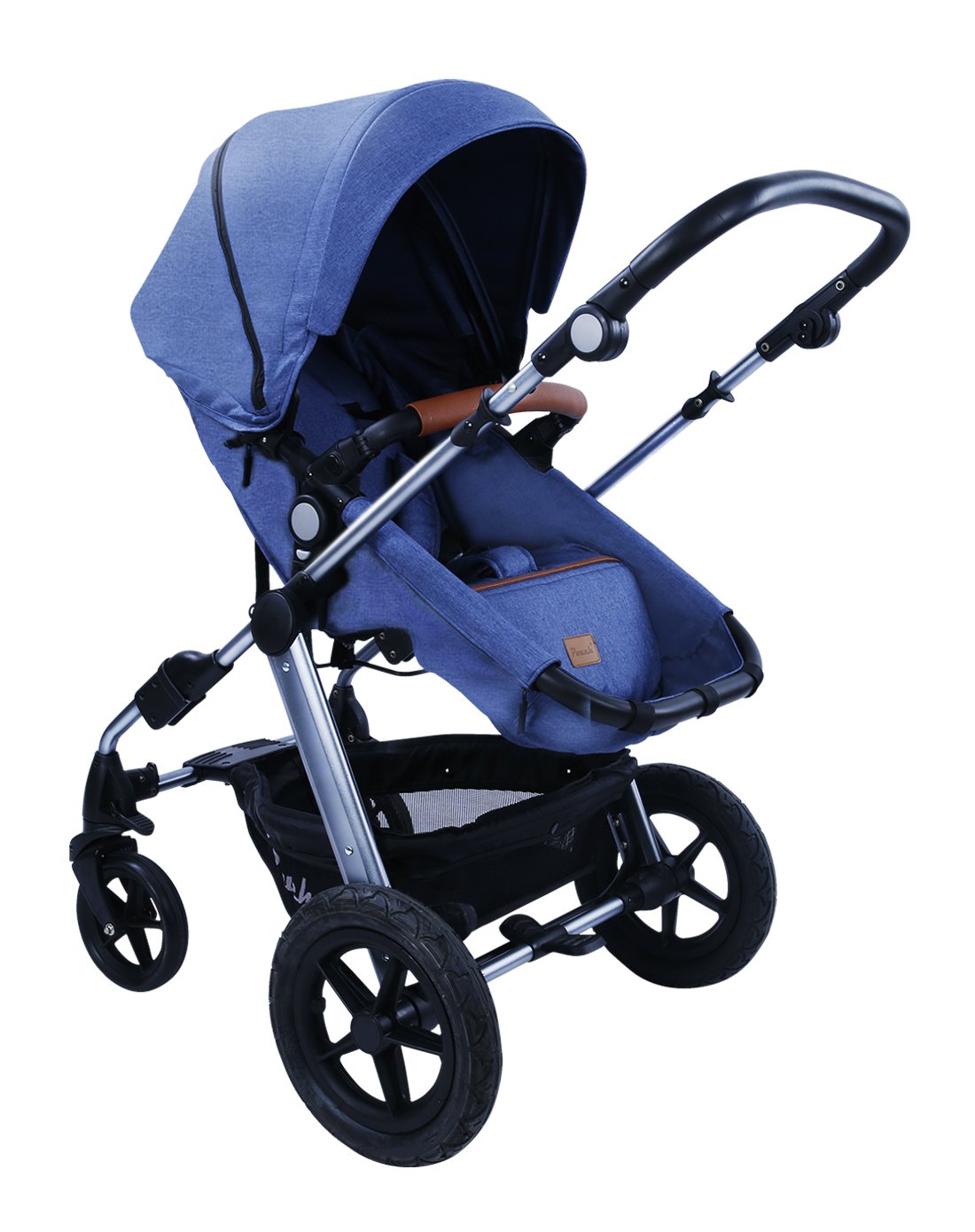 pouch【特惠】婴儿推车儿童推车高景观宝宝推车婴儿车推车可坐可躺p68