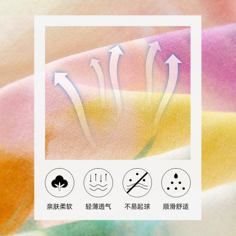 迪士尼 女童梦幻多巴胺公主裙26夏季新款儿童泡泡袖碎花裙子米妮连衣裙 图片 7