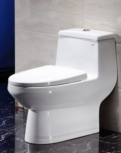 鹰卫浴(ying)喷射虹吸式抽水马桶静音防臭坐便器座便器