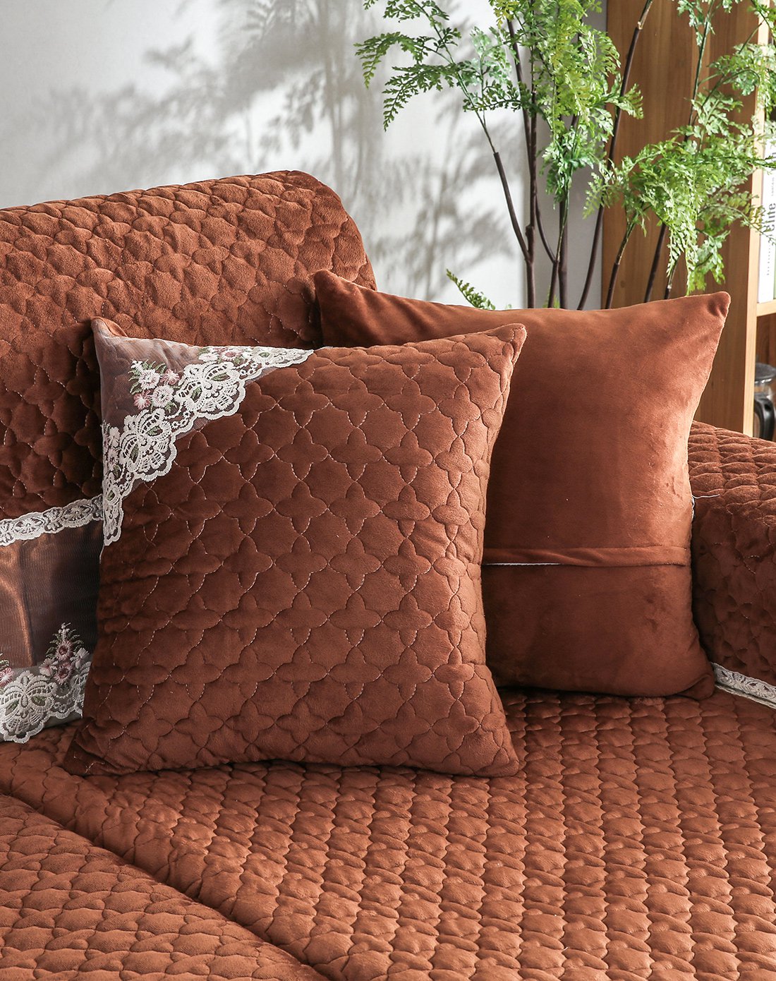 冬季款毛绒 布艺沙发套全包沙发巾坐垫 布艺沙发垫四季防滑靠垫沙发垫