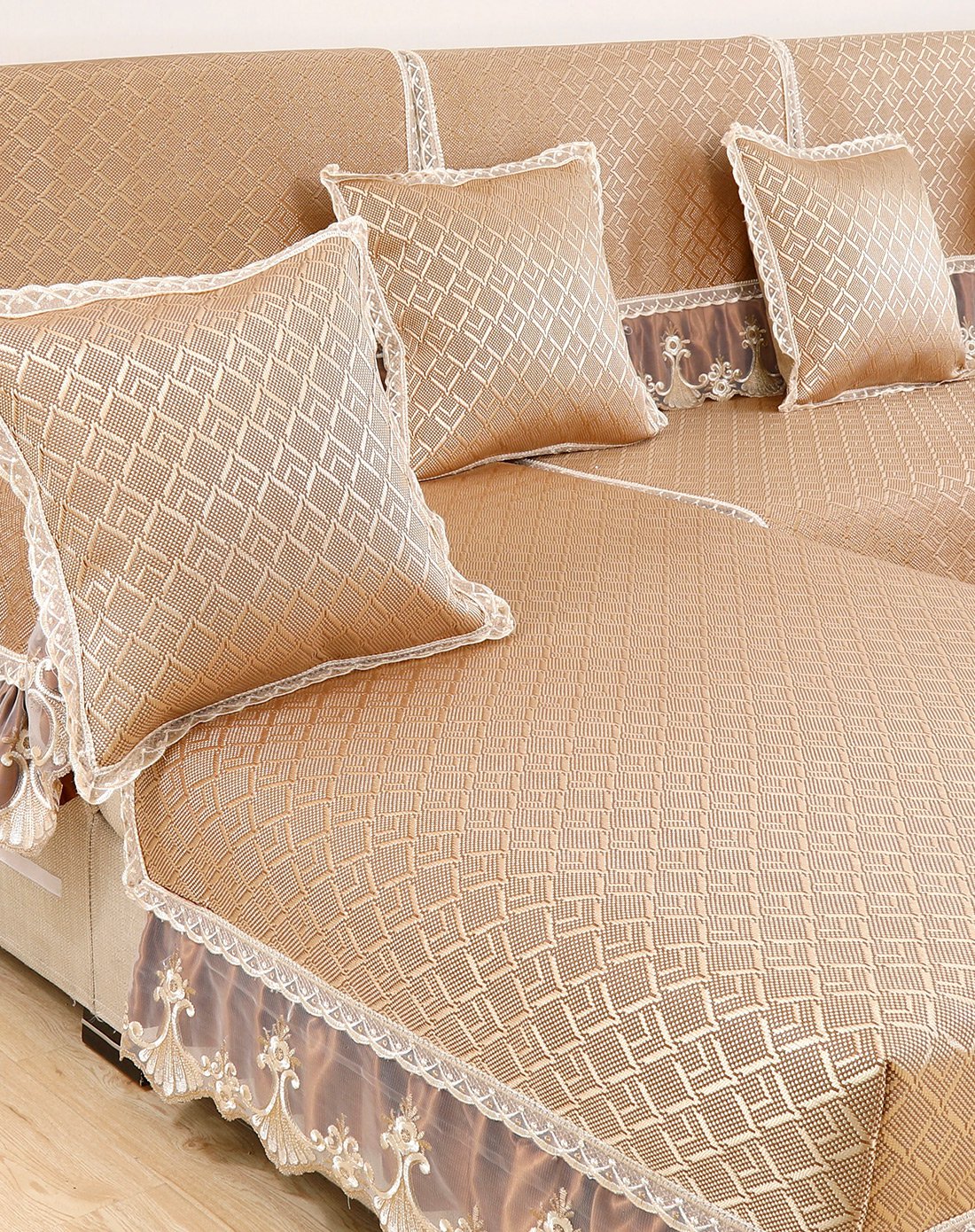 冰藤 沙发垫夏季 冰丝凉席夏天沙发垫冰垫坐垫沙发凉席沙发巾