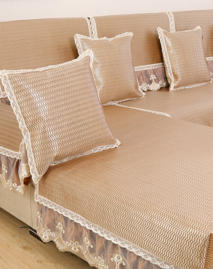 冰藤 沙发垫夏季 冰丝凉席夏天沙发垫冰垫坐垫沙发凉席沙发巾