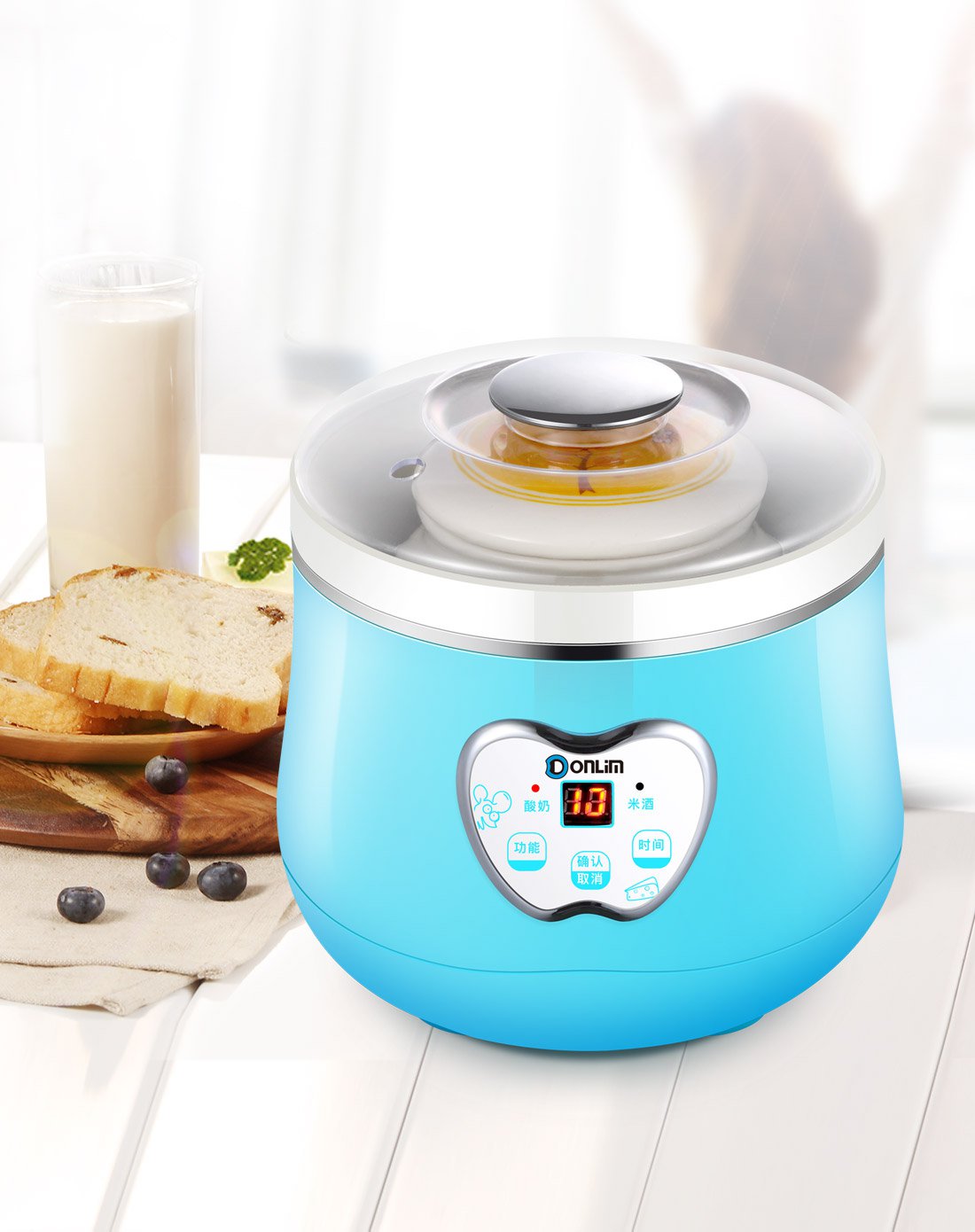 东菱dl-snj015 1l大容量 家用全自动酸奶机 ￥68.00