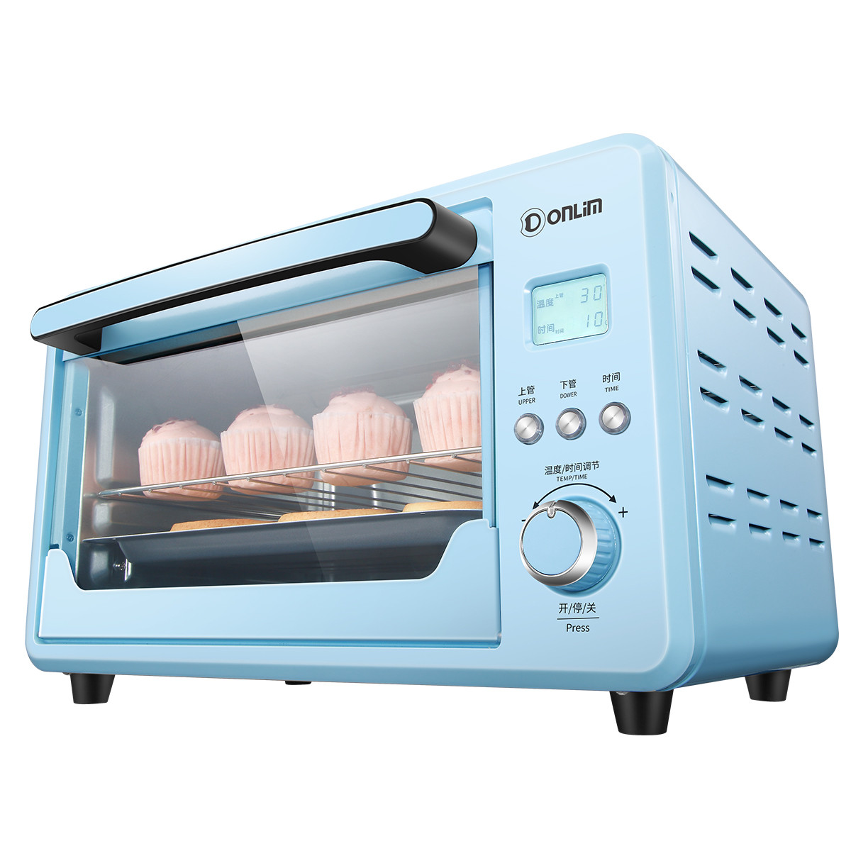 东菱dl-k25h 电烤箱 家用 烘焙 智能控温 上下独立温控多功能电烤箱