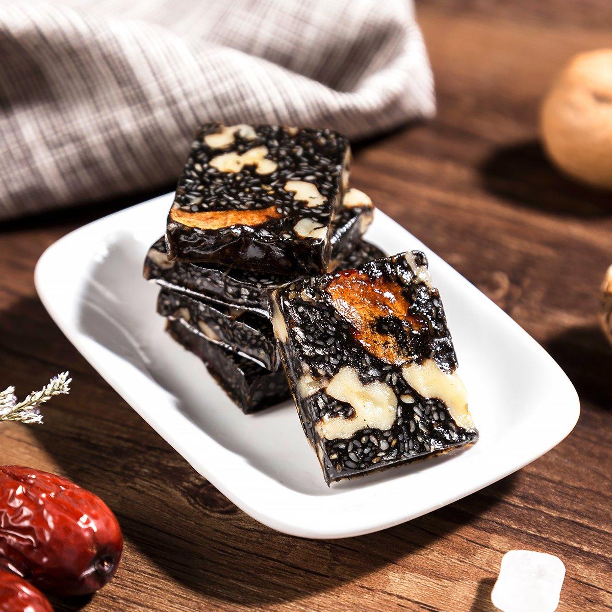 【滋补养颜】红枣/玫瑰/经典/桂圆/枸杞阿胶糕450g*4(任意四种不同