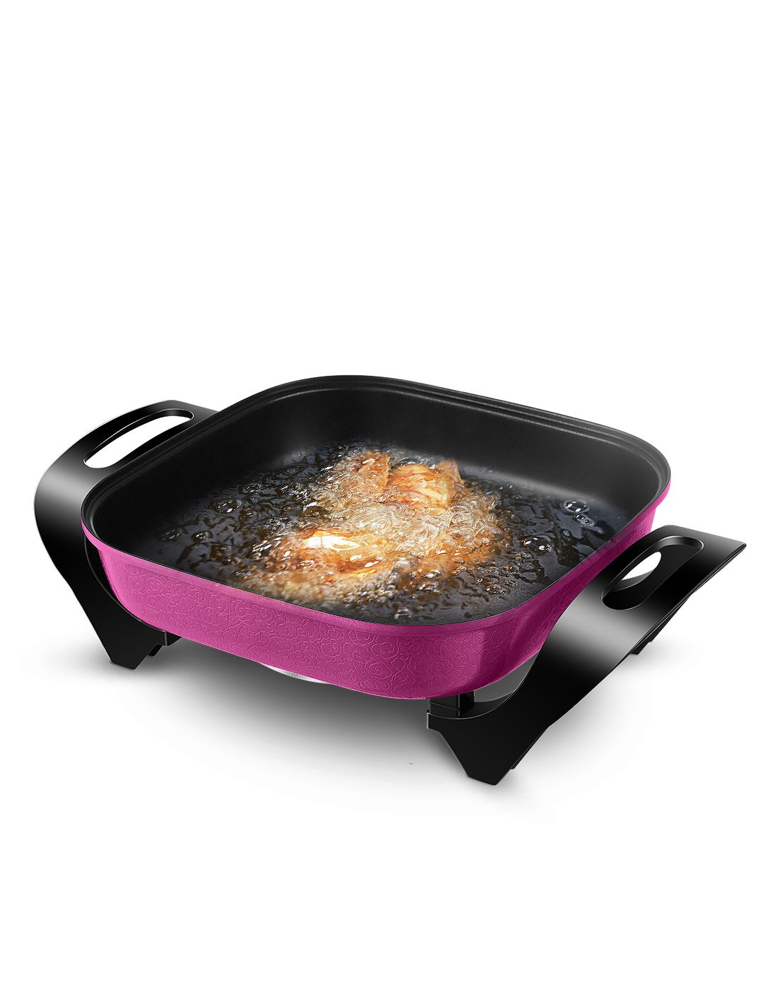 【4l韩式方锅】 双环聚能加热电火锅