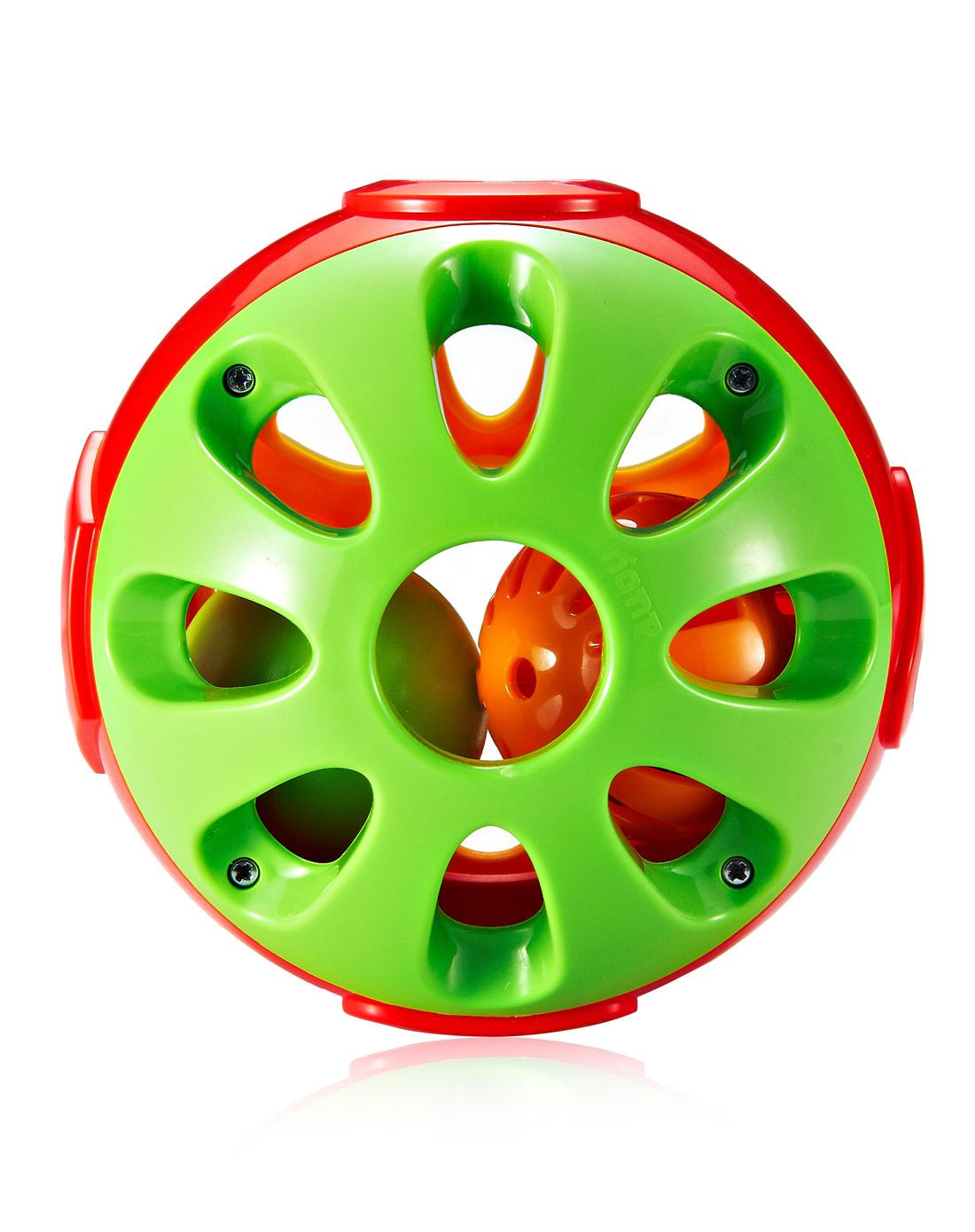 澳贝auby玩具专场【趣玩系列】响铃滚滚球-6个月以上适用463304ds_唯