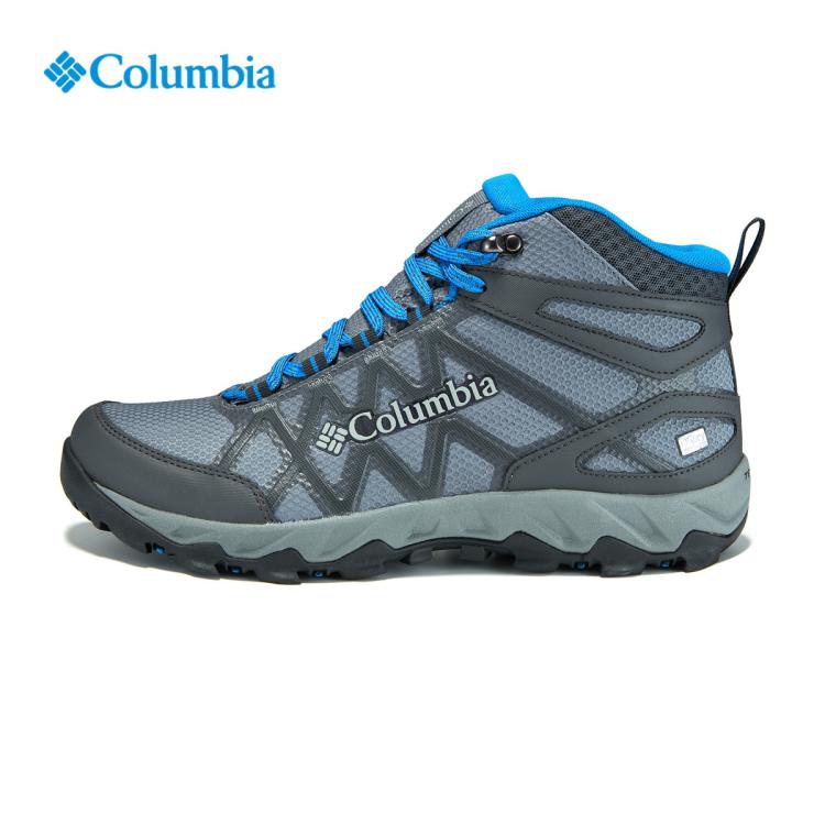 Columbia 哥伦比亚男子轻盈缓震防水透气登山徒步鞋 In Gray