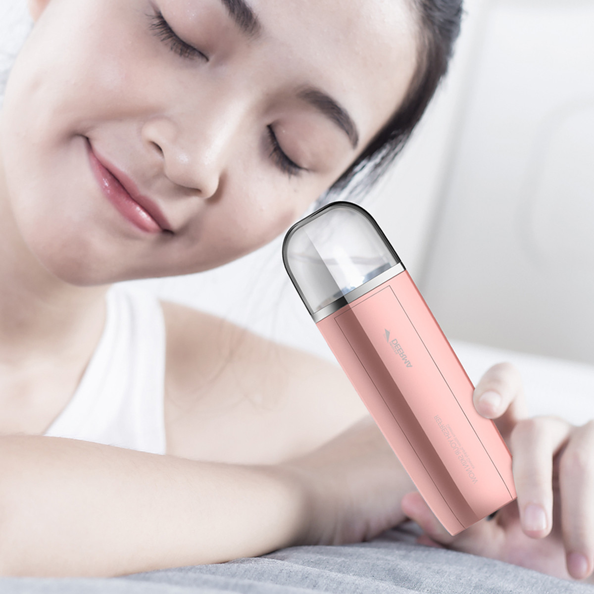 德尔玛 bs01充电保湿补水仪 随身便携纳米喷雾补水仪