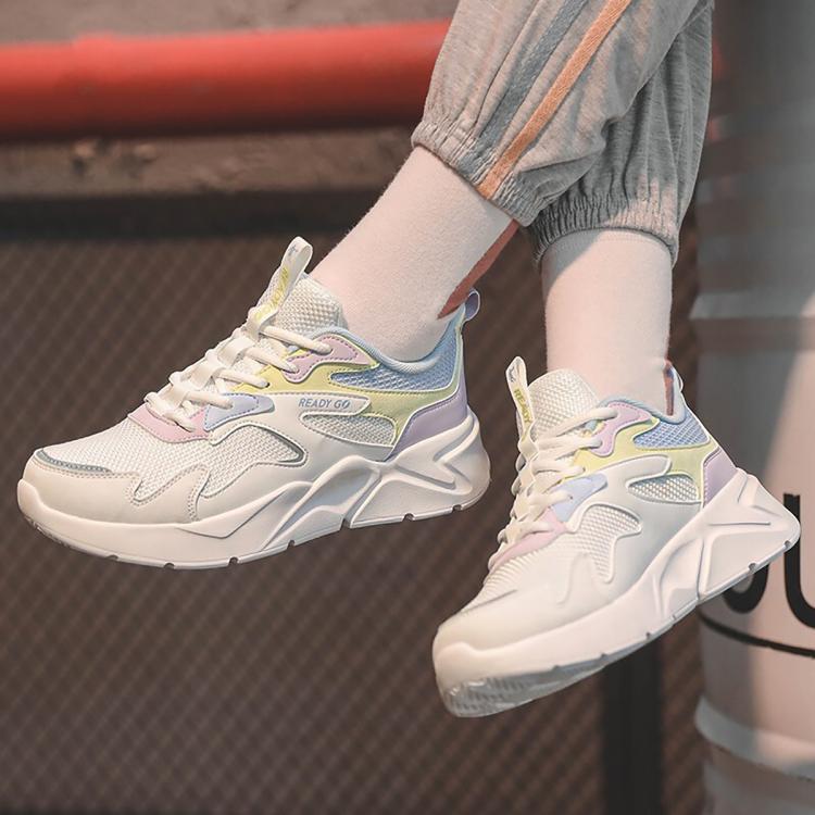 乔丹 【网面透气】女跑步鞋轻便舒适运动鞋休闲鞋缓震回弹复古跑鞋学生